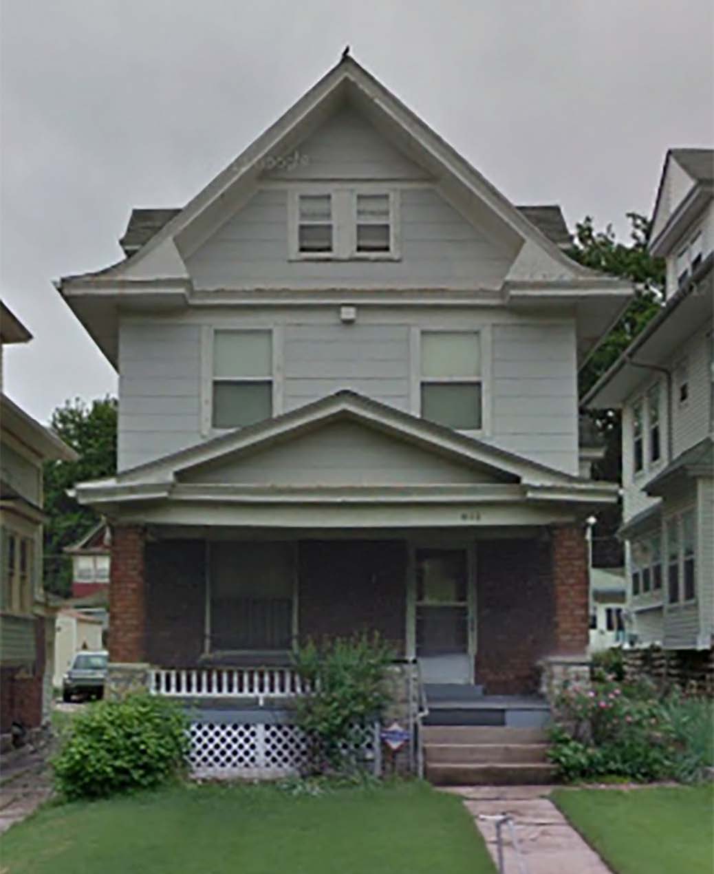 4112 Harrison Street today — Siegel Auction Galleries